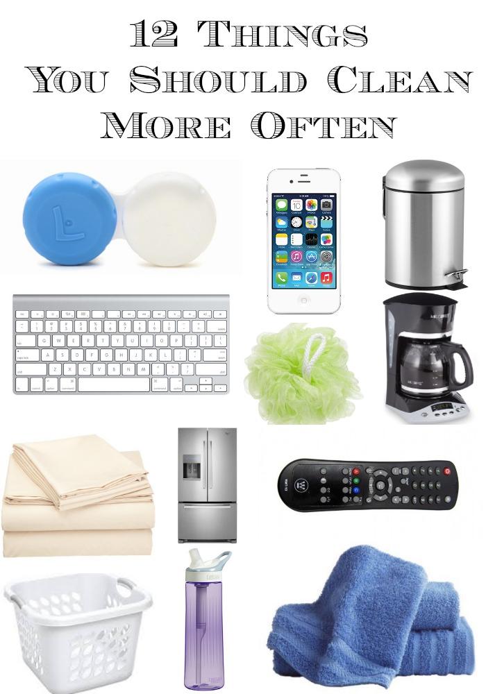 12 Things You Should Clean More Often
