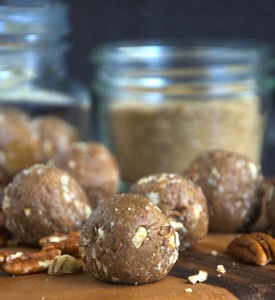 Gingerbread Protein Balls