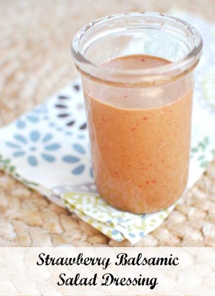 Strawberry Balsamic Dressing