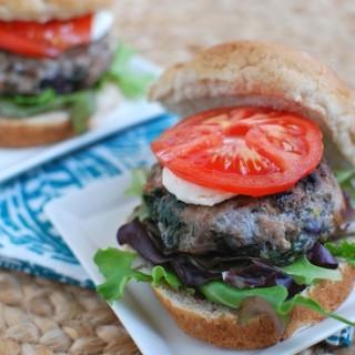 wild blueberry turkey burgers
