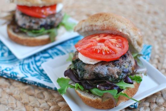 wild blueberry turkey burgers