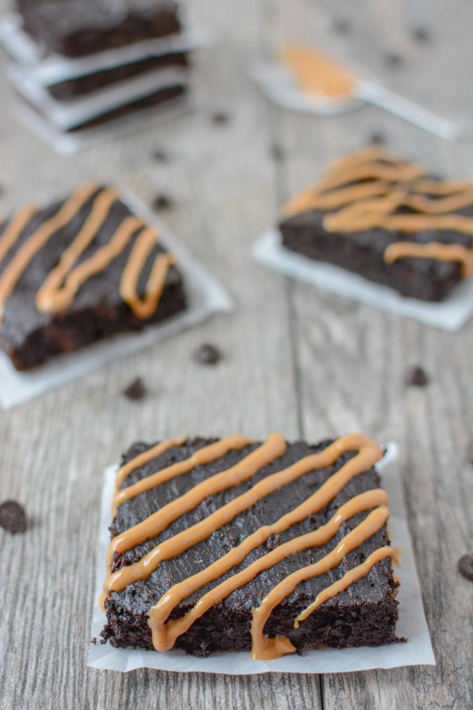 These Gluten-Free Sweet Potato Brownies are flourless, sweetened with dates and full of chocolate flavor. They taste so good you'll never believe they're a healthy dessert!