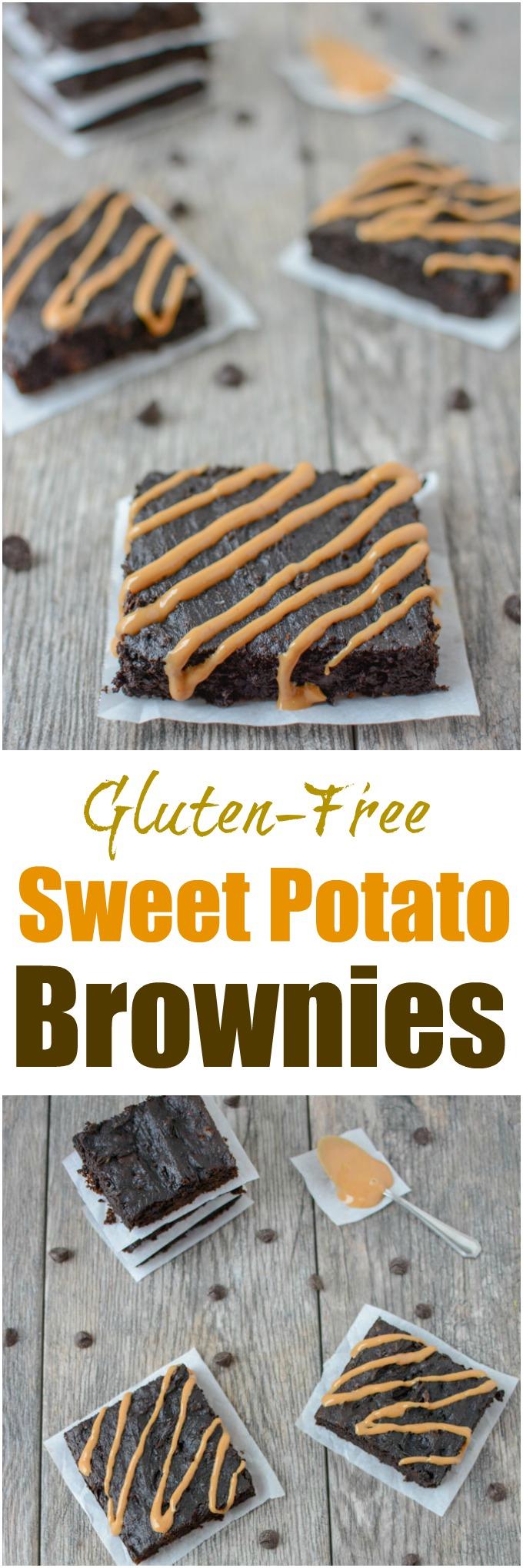 GlutenFree Sweet Potato Brownies