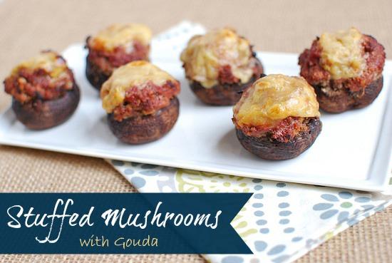 These Grilled Stuffed Mushrooms make a fun summer appetizer!