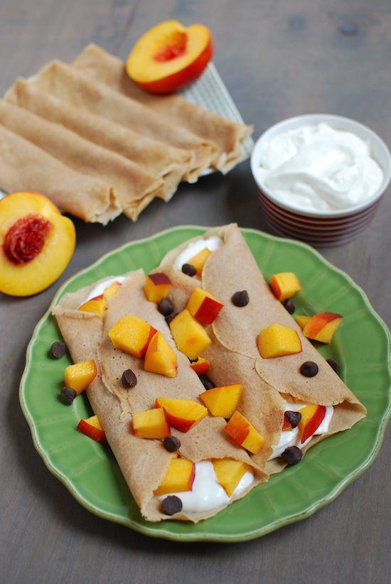 These Cinnamon Vanilla Crepes are the perfect vehicle for yogurt and fresh fruit for a well-balanced breakfast! Or try them with nut butter for a quick energy boost.