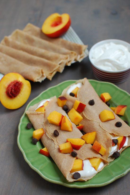 These Cinnamon Vanilla Crepes are the perfect vehicle for yogurt and fresh fruit for a well-balanced breakfast! Or try them with nut butter for a quick energy boost.