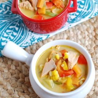 Salmon Corn Chowder