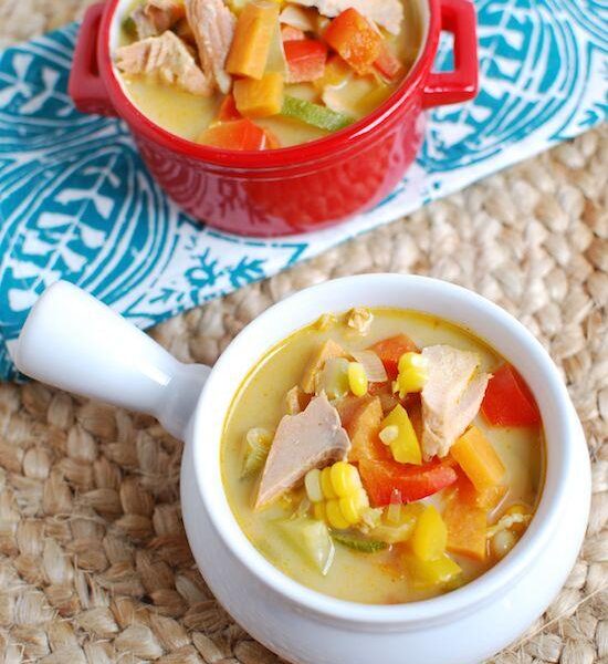 Salmon Corn Chowder