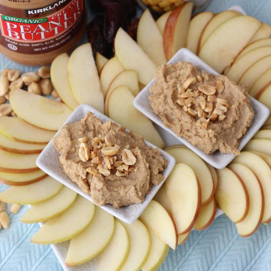 This Peanut Butter Cookie Dough Dip has a secret ingredient that makes it a very nutritious snack. It's vegan, gluten free and kid friendly.