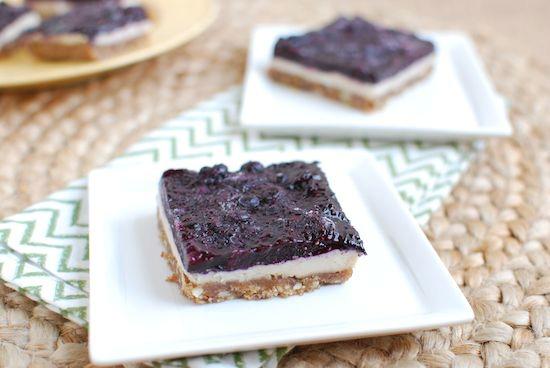 blueberry cashew bars