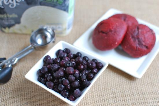 These red, white and wild blueberry ice cream sandwiches are the perfect 4th of July treat!