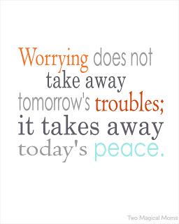 On Worrying 6 I worry too much. Here's what I'm doing about it.