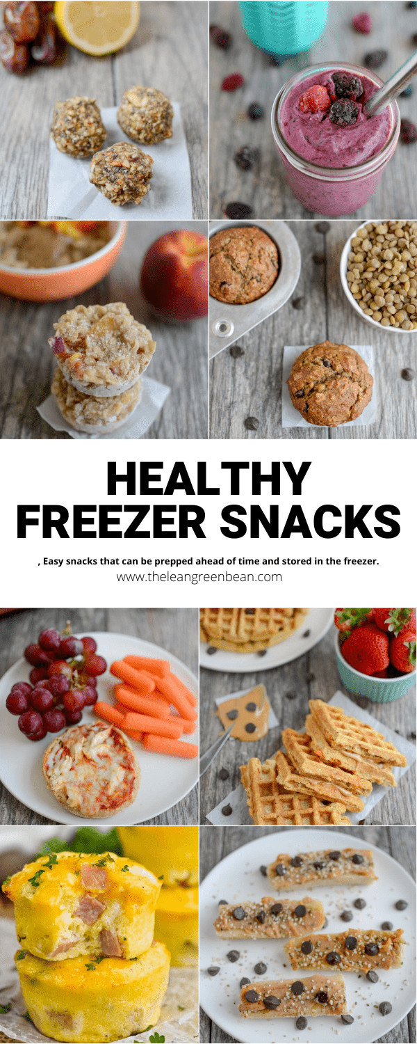 Need some healthy snack ideas to feed your kids after school? Here are some easy, nutritious ideas that you can prep ahead of time and freeze!