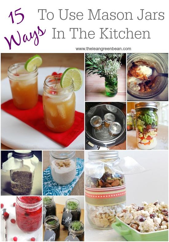 8 Ways to Use Mason Jars in the Kitchen