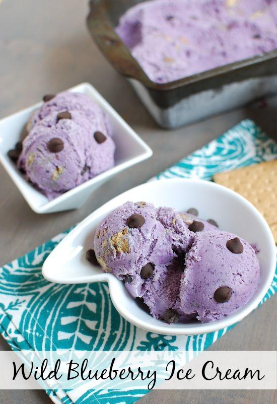 Make your own homemade ice cream and avoid all the added fillers in store bought! Try this Wild Blueberry Ice Cream with graham crackers and chocolate chips for inspiration. Bonus- blueberries are a superfood and packed with antioxidants.