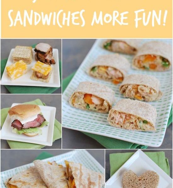 fun sandwich ideas