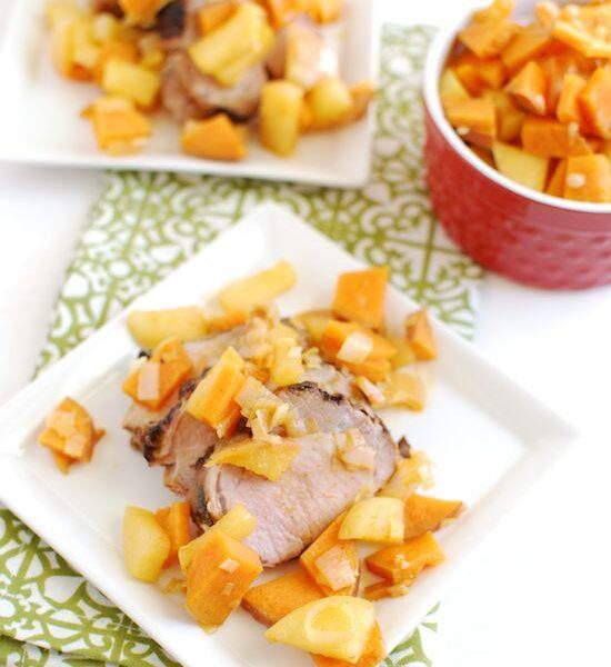 sweet potato apple saute