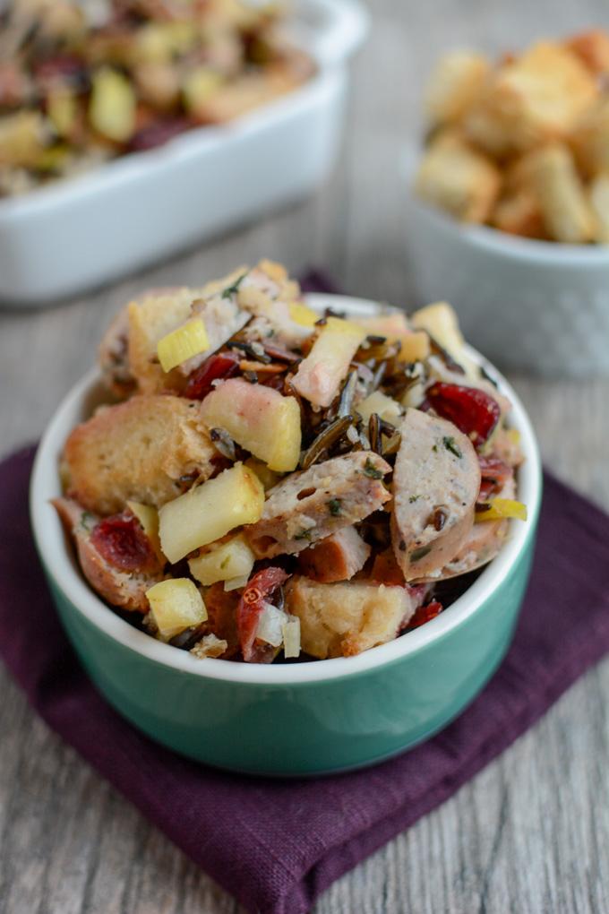 Sausage and Wild Rice Stuffing 10 This Sausage and Wild Rice Stuffing boasts heartiness suitable for a main course, while also serving as a delectable side dish perfect for Thanksgiving or Christmas.
