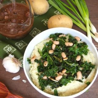 cheesy cauliflower mash