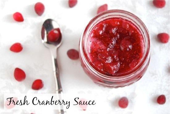 fresh cranberry sauce