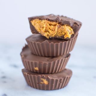 pumpkin pie peanut butter cups
