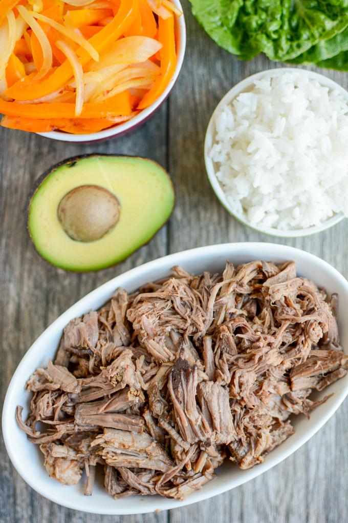 Slow Cooker Shredded Beef (Barbacoa)