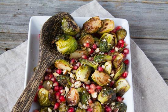 Brussels Sprouts with Pomegranate Seeds FG-8