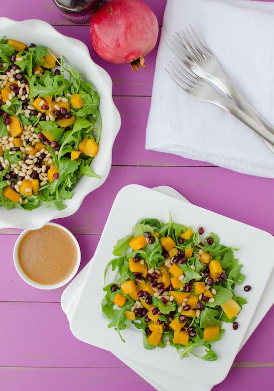 This Butternut Squash Salad is full of flavor and is also an easy way to increase your daily fiber intake thanks to the vegetables and beans.