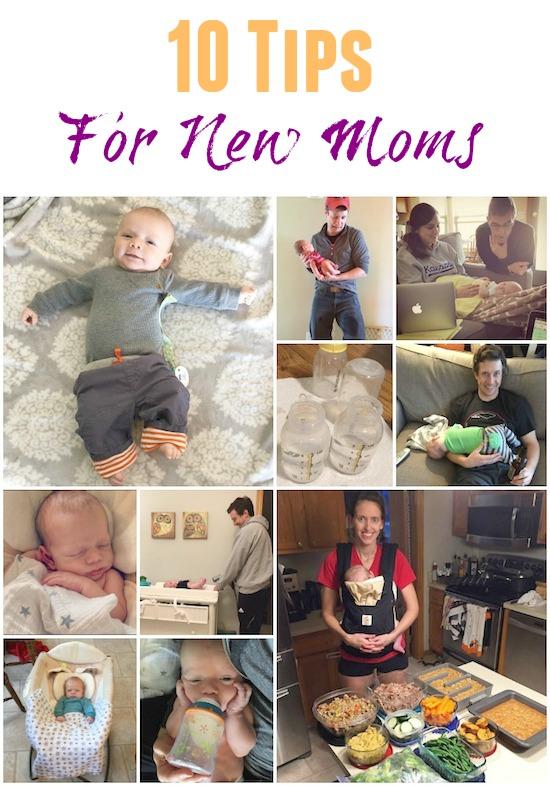 Pregnant or know someone who is? Here are 10 Tips For New Moms that helped me survive the first few months!