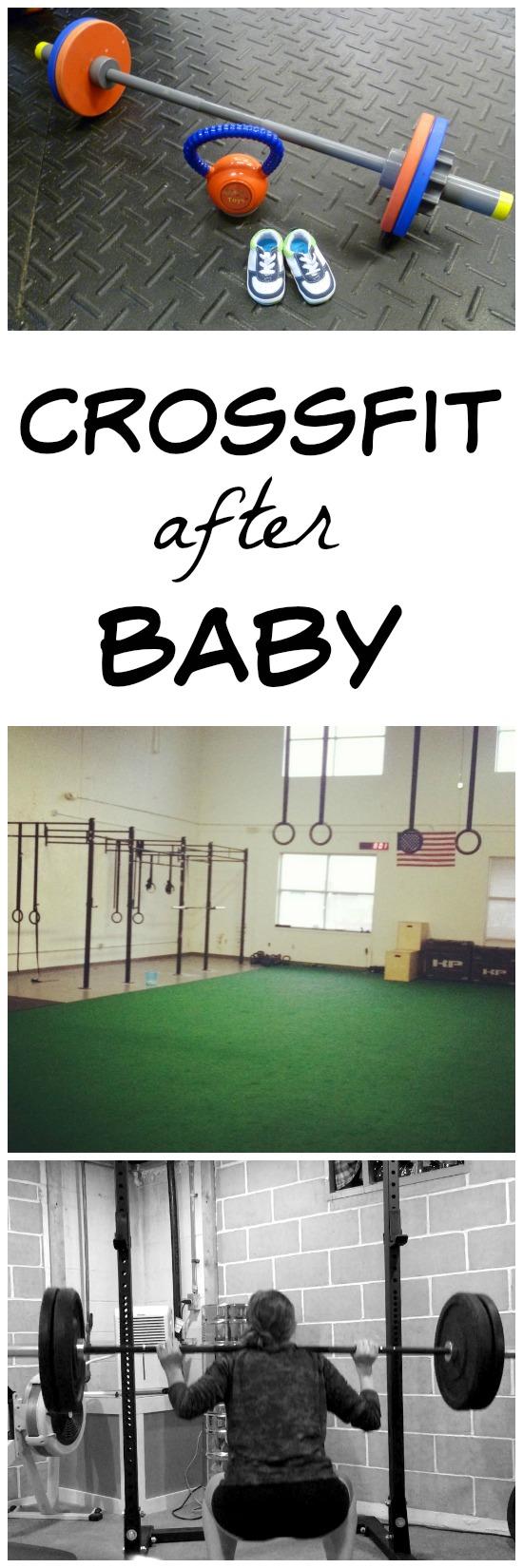 Advice for getting back into Crossfit after having a baby.