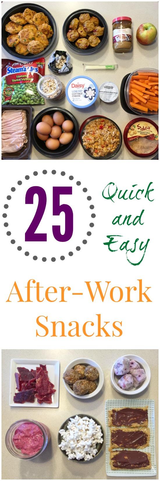 What to eat top after work
