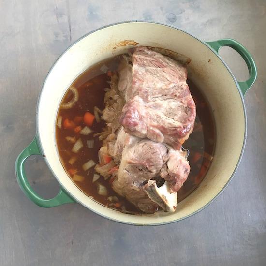 Slow cooked in dark beer, this pulled pork is juicy and flavorful!