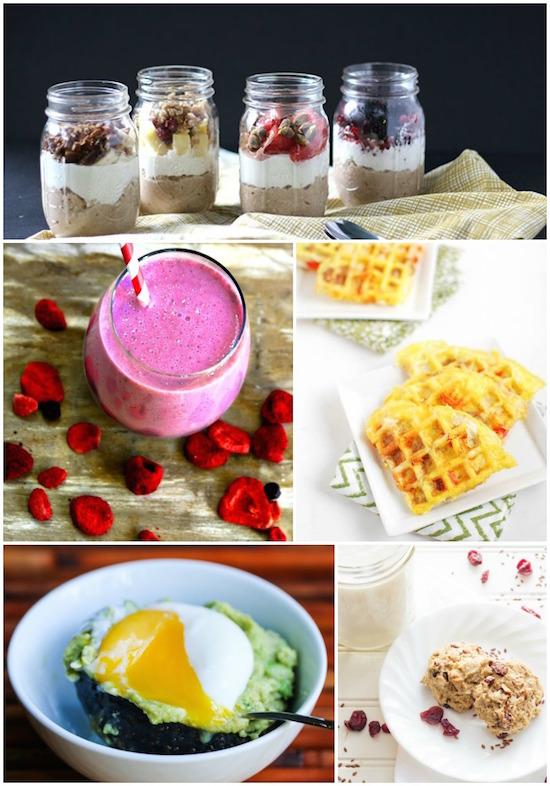 A week of healthy breakfast ideas