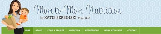 mom to mom nutrition