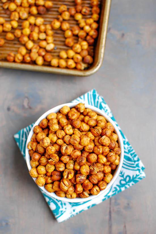 Want to know the secret to perfectly roasted chickpeas? Click to find out the recipe.