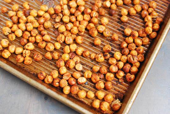 Perfectly roasted chickpeas