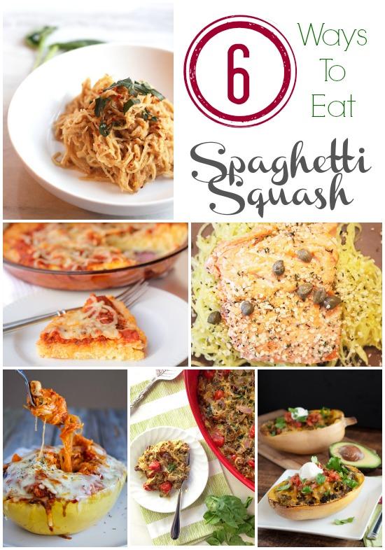 Learn how to cook spaghetti squash and then try one of these six delicious recipes!