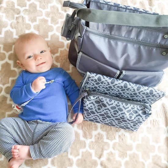 boppy diaper bag top