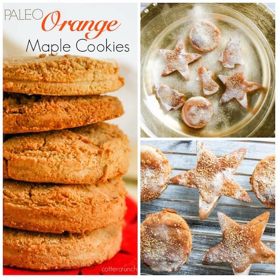 Paleo Orange Maple Sugar Cookies