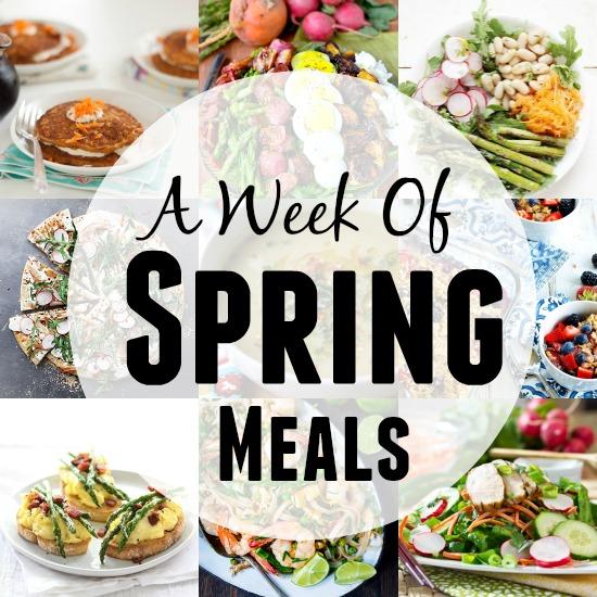 A Week of Spring Meals