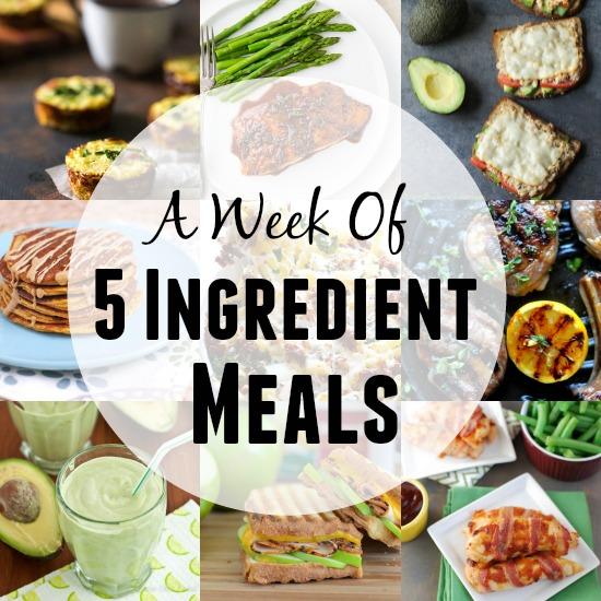 5 ingredient meals