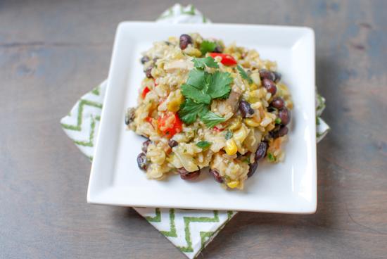 Salsa Verde Chicken Casserole