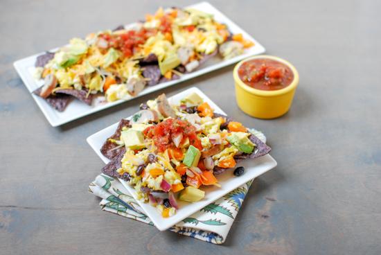 Gluten-free and easy to customize, these Breakfast Nachos are quick, easy way to change up your breakfast routine!