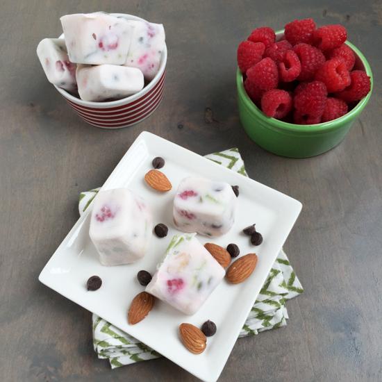 This recipe for Frozen Yogurt Bites is easy to customize and makes a perfect healthy snack or breakfast for both kids and adults!