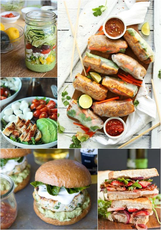 A Week Of Summer Lunch Ideas