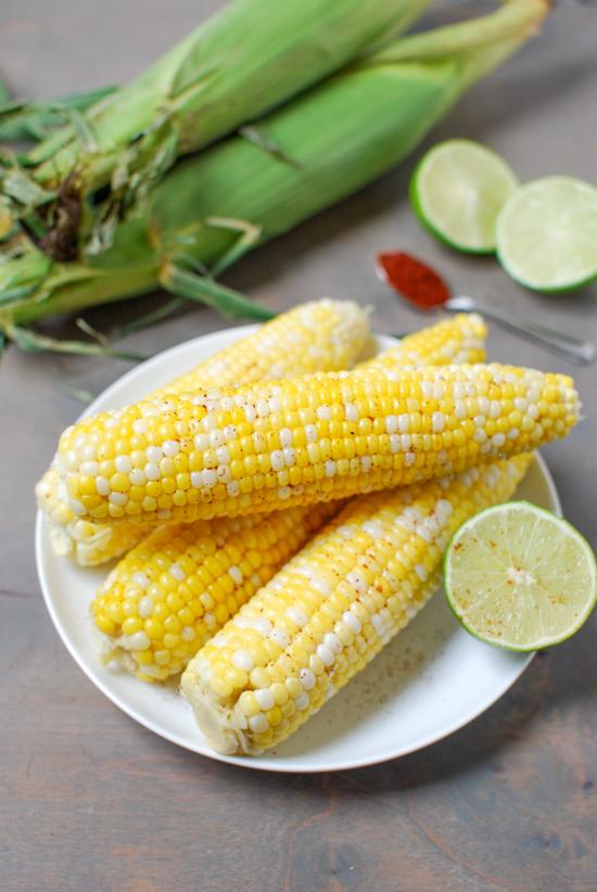 This Chili Lime Corn is the perfect balance of sweet and spicy. A fun way to jazz up your summer corn on the cob!