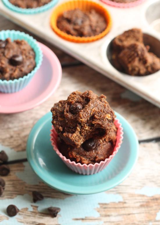 Vegan Mocha Chip Muffins