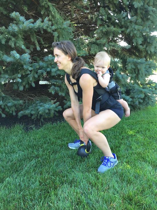 A babywearing workout that targets your lower body!