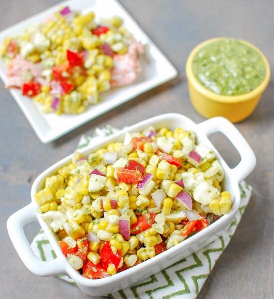 Pesto Corn Salad