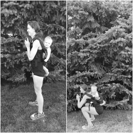babywearing squat